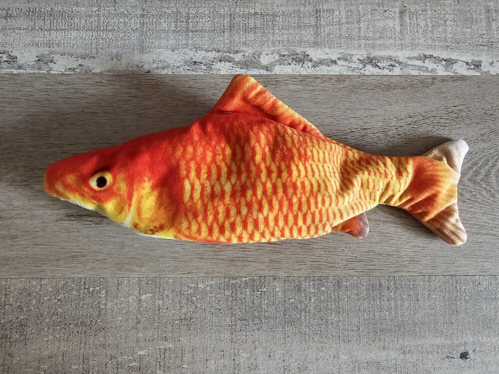 Realistic Cat Toy Pet 3D Soft Plush Fish Pillow Funny Catnip Toys
